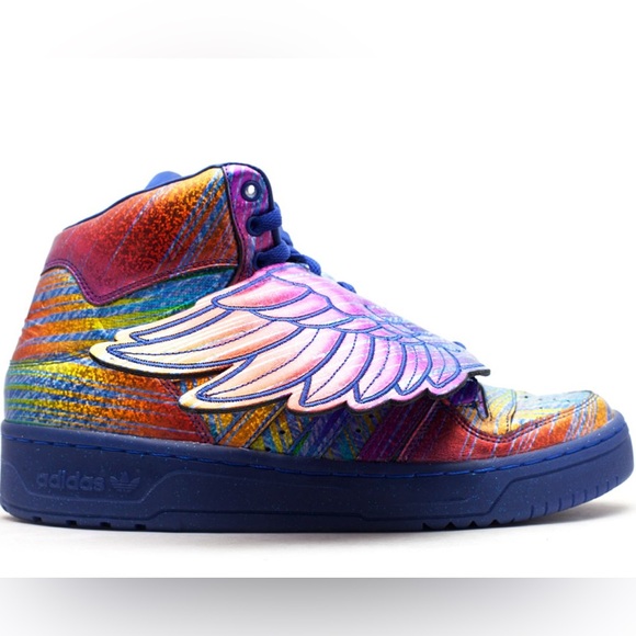 Adidas x Jeremy Scott JS Wings Multi Color Size 7 - Picture 3 of 6